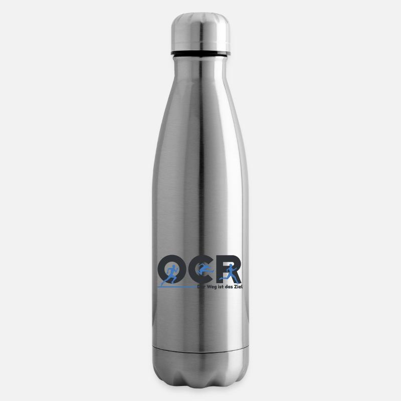 ocr obstacle race Hindernislauf mud run - Isolierflasche - Lightsilver