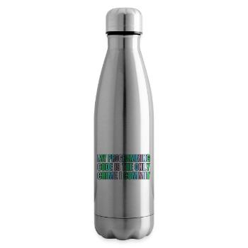quote programming - Isolierflasche - Lightsilver - Rechts