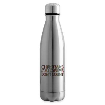 bodybuilding funny gym joke gift idea bodybuilder - Isolierflasche - Lightsilver - Rechts