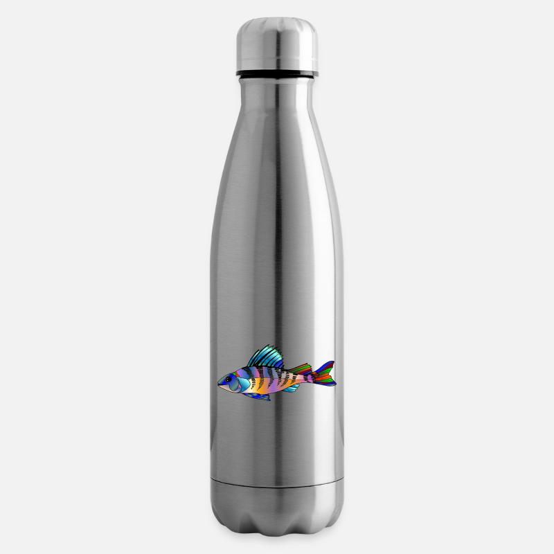 Fisch - Isolierflasche - Lightsilver