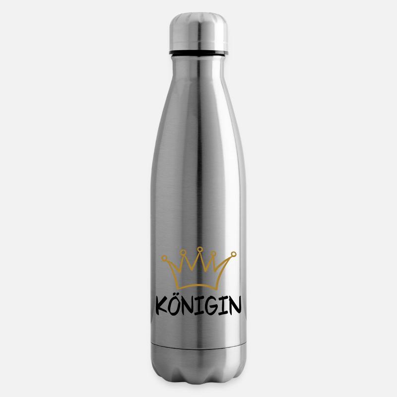 KÖNIGIN - Isolierflasche - Lightsilver