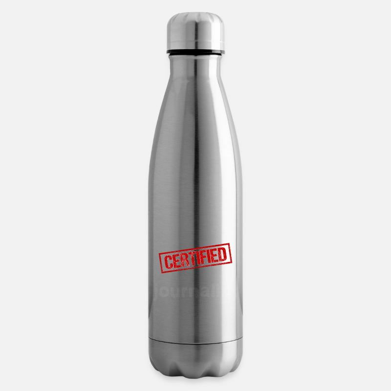 Journalist - Isolierflasche - Lightsilver