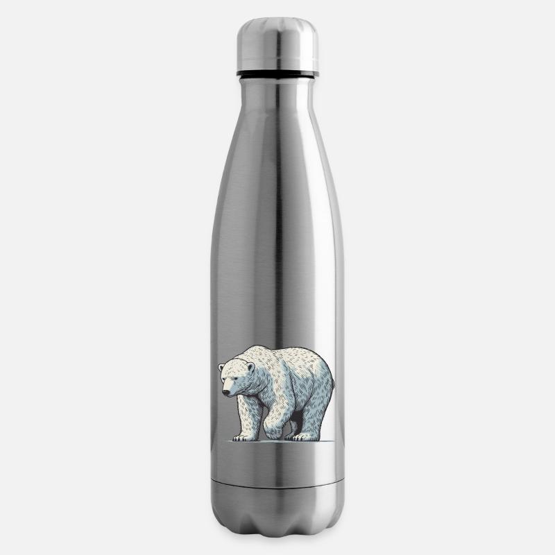 Eisbär - Isolierflasche - Lightsilver