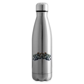 stier comic 2 - Isolierflasche - Lightsilver - Rechts