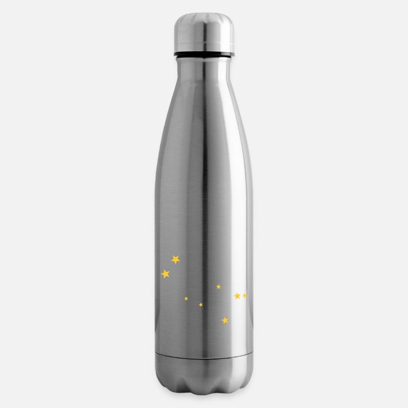 Zwilling Sternbild - Isolierflasche - Lightsilver