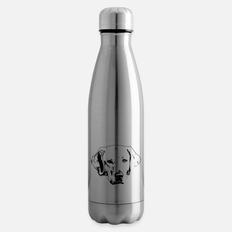 Labrador - Isolierflasche - Lightsilver