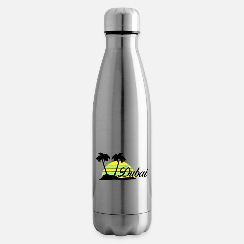 dubai - Bouteille isotherme - argent clair