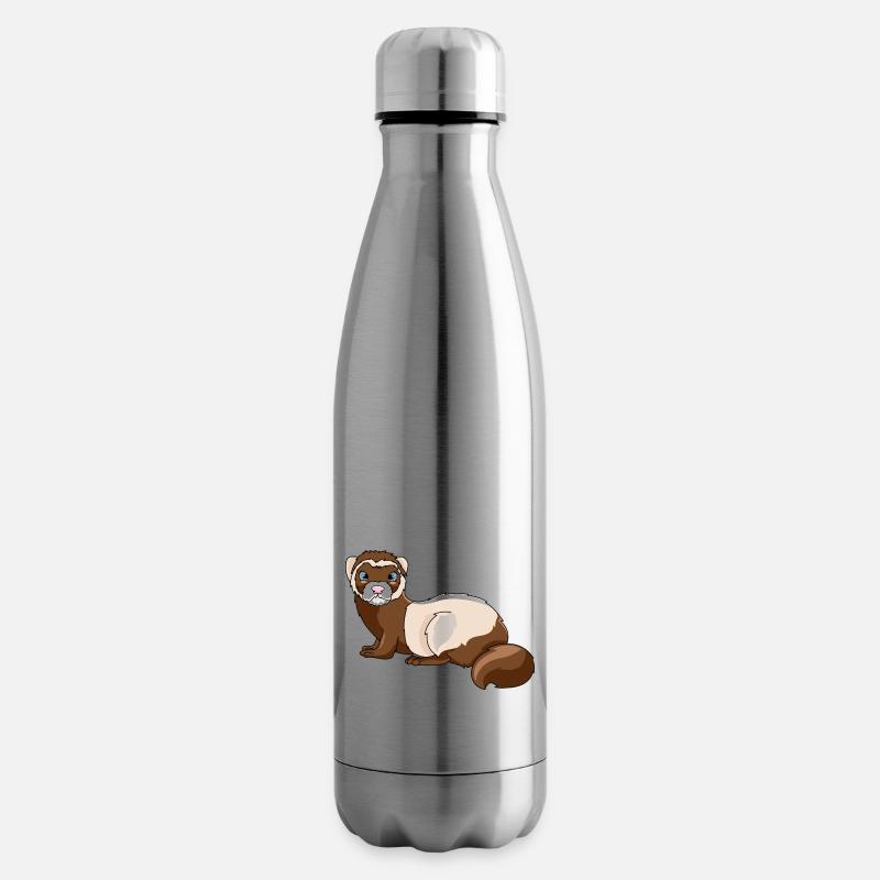 Furets - Bouteille isotherme - argent clair