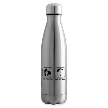 Gleitschirmfliegen Paragleiter Parapente - Bouteille isotherme - argent clair - Droite
