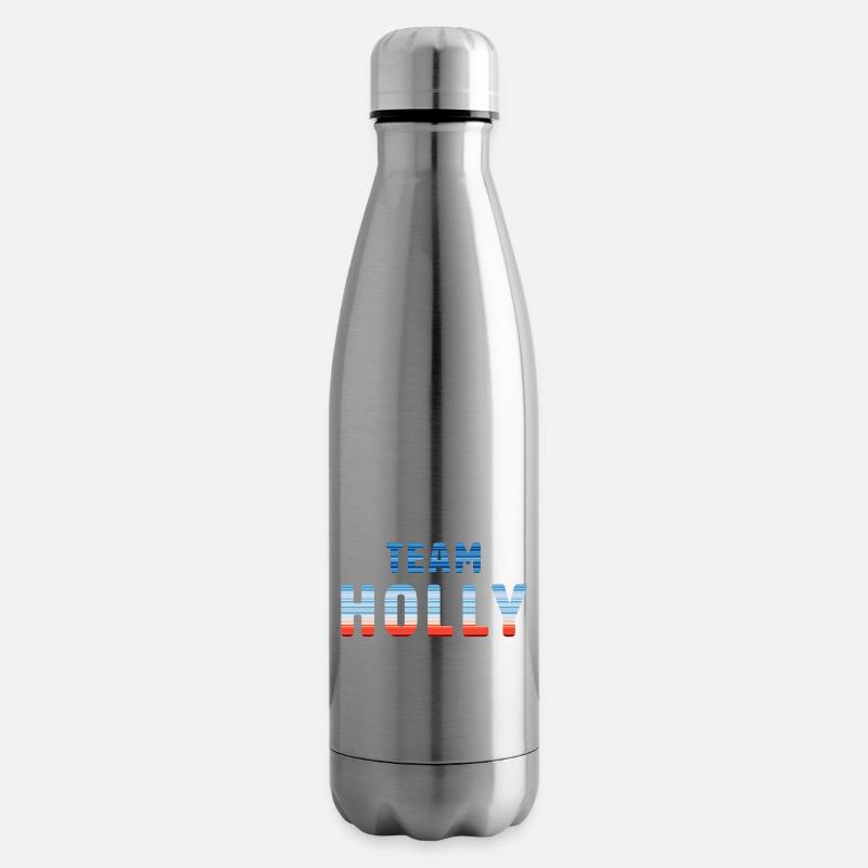 Team Holly | Warming Stripes - Isolierflasche - Lightsilver