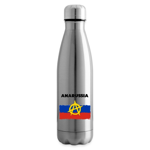 Anarussia Russia Flag Anarchy - Isolierflasche