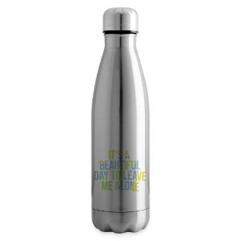 leave me alone day - Isolierflasche - Lightsilver - Rechts