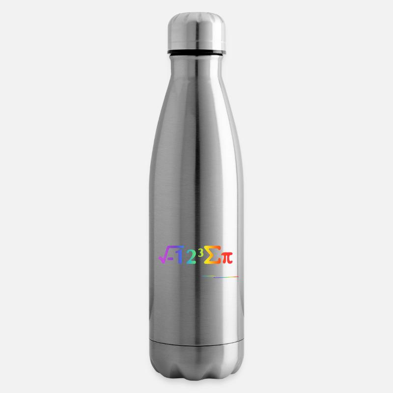 Lustige Mathelehrer-Mathematik - Isolierflasche - Lightsilver