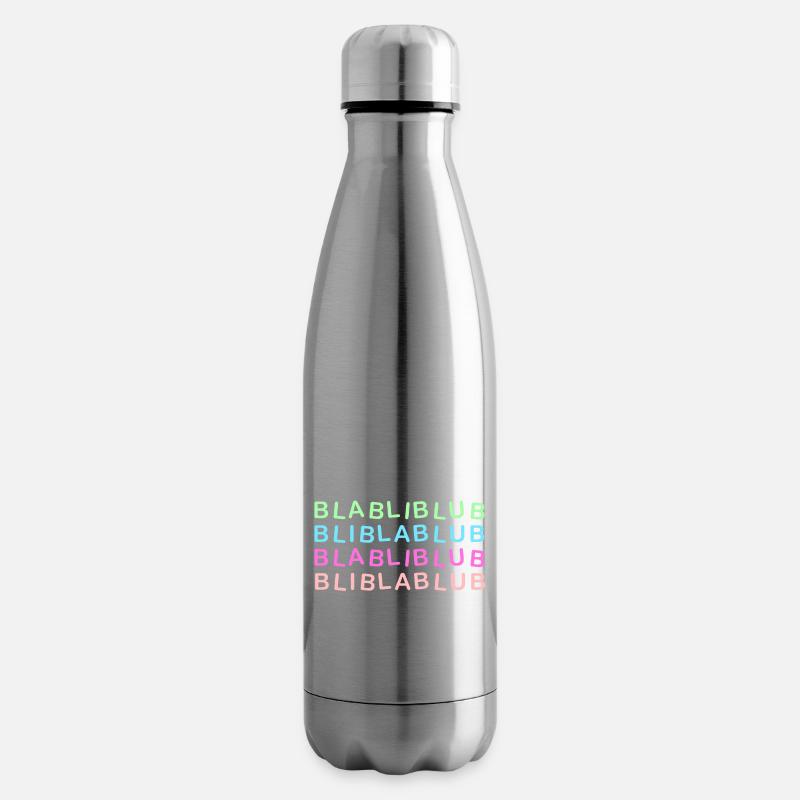 Bla Bli Blub - Isolierflasche - Lightsilver