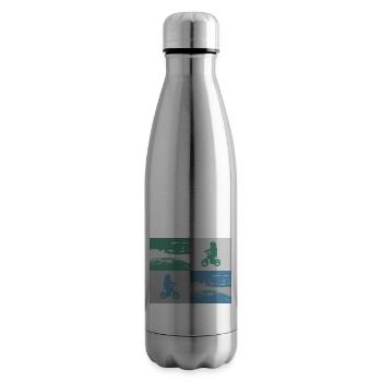 Junior Biker Pop Art metallic - Isolierflasche - Lightsilver - Rechts