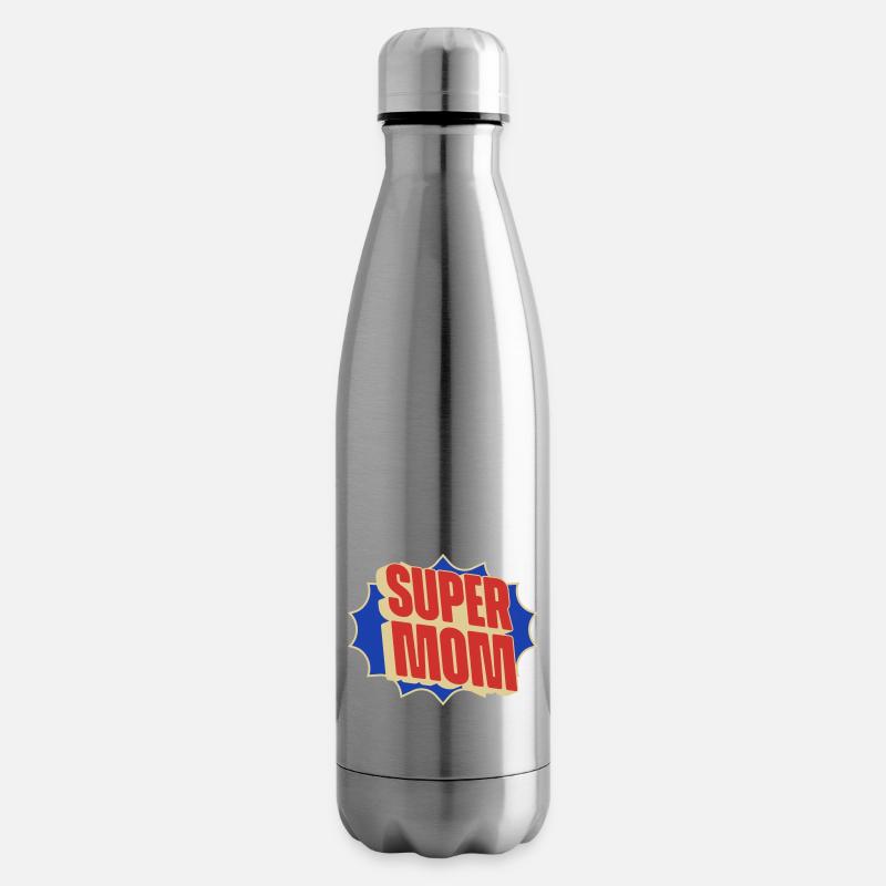 Super Mama - Isolierflasche - Lightsilver