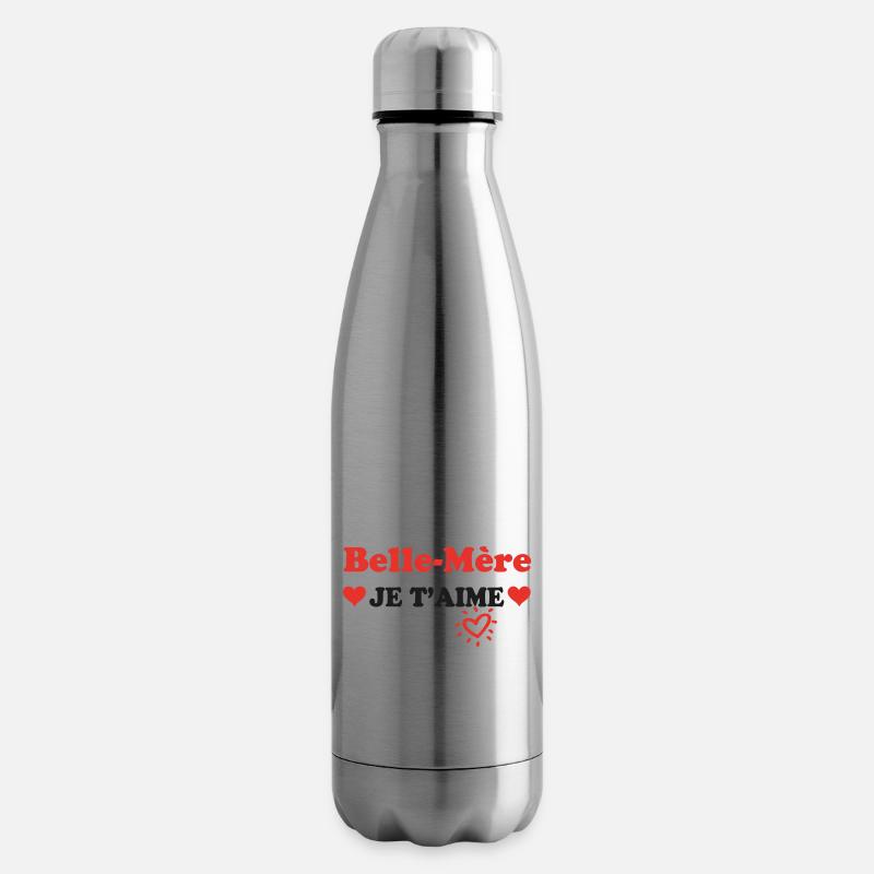 Stiefmutter, ich liebe dich - Isolierflasche - Lightsilver
