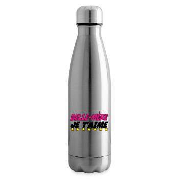 Stiefmutter, ich liebe dich - Isolierflasche - Lightsilver - Rechts