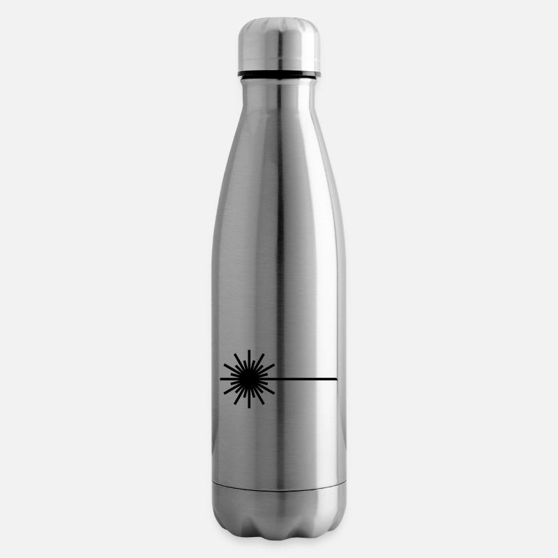 laser_2 - Bouteille isotherme - argent clair