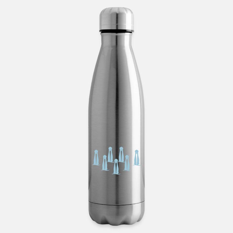 natation synchronisee synchronized swimm - Bouteille isotherme - argent clair