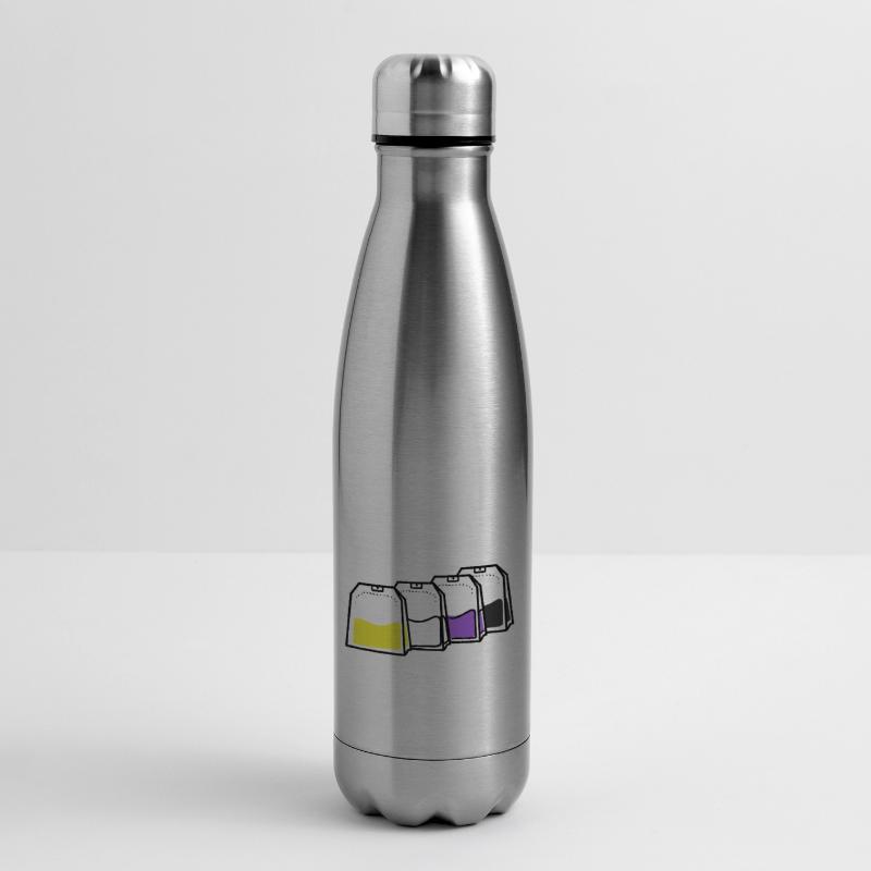 Nonbinary Pride Tea Bag Nonbinary Pride Insulated Water Bottle
