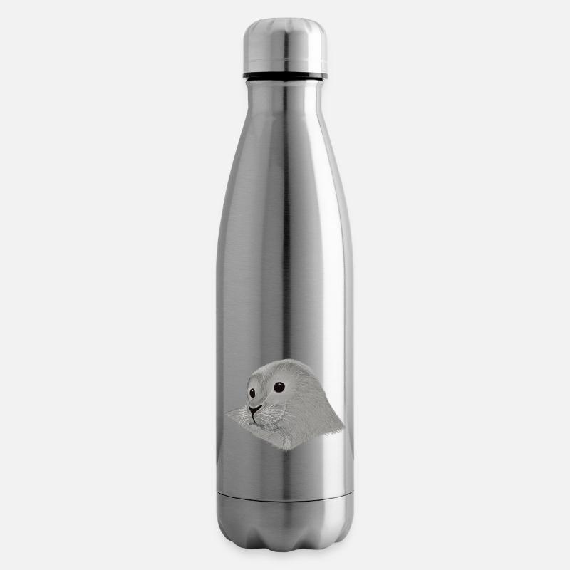 Sceau Kleenes - Bouteille isotherme - argent clair