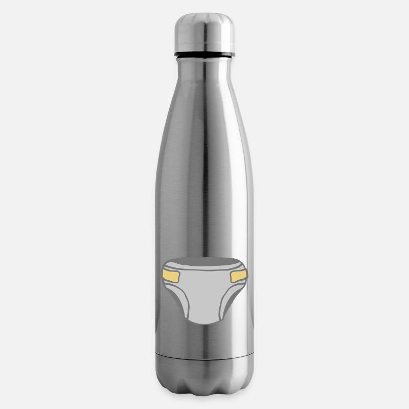 Windel Clipart Design - Isolierflasche - Lightsilver