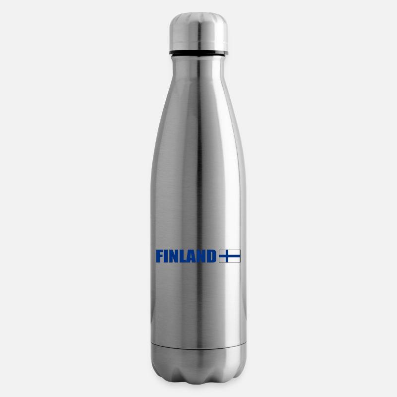 Finnland - Bouteille isotherme - argent clair