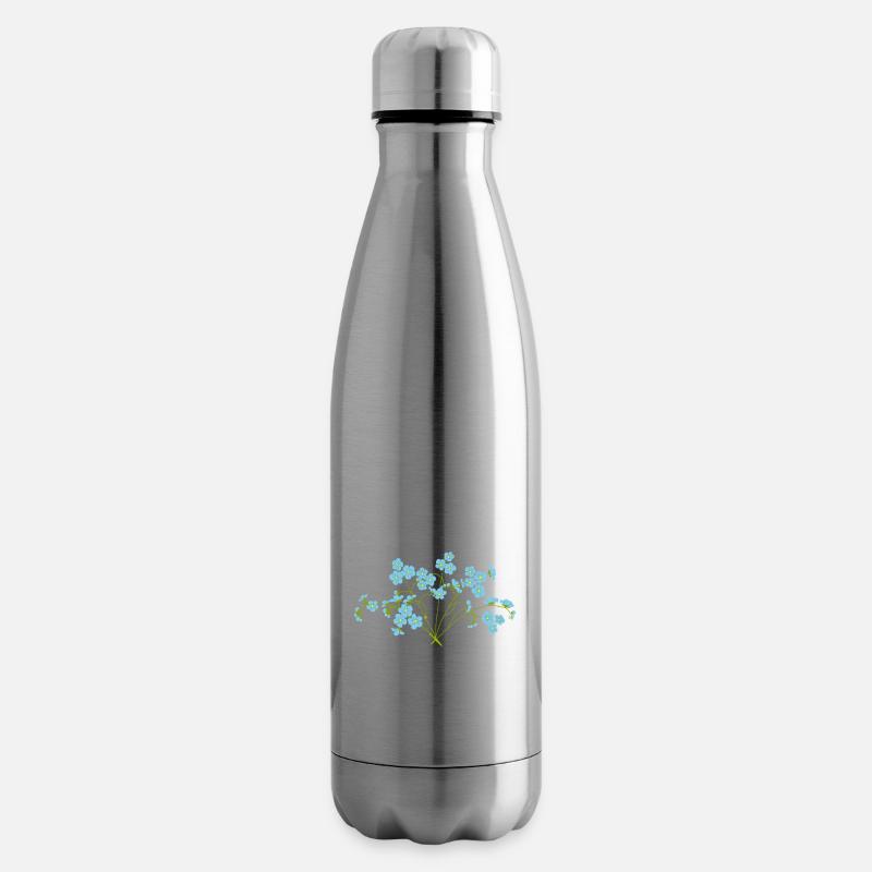 Ne m’oublie pas - Bouteille isotherme - argent clair