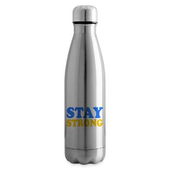 Stay strong - Isolierflasche - Lightsilver - Rechts