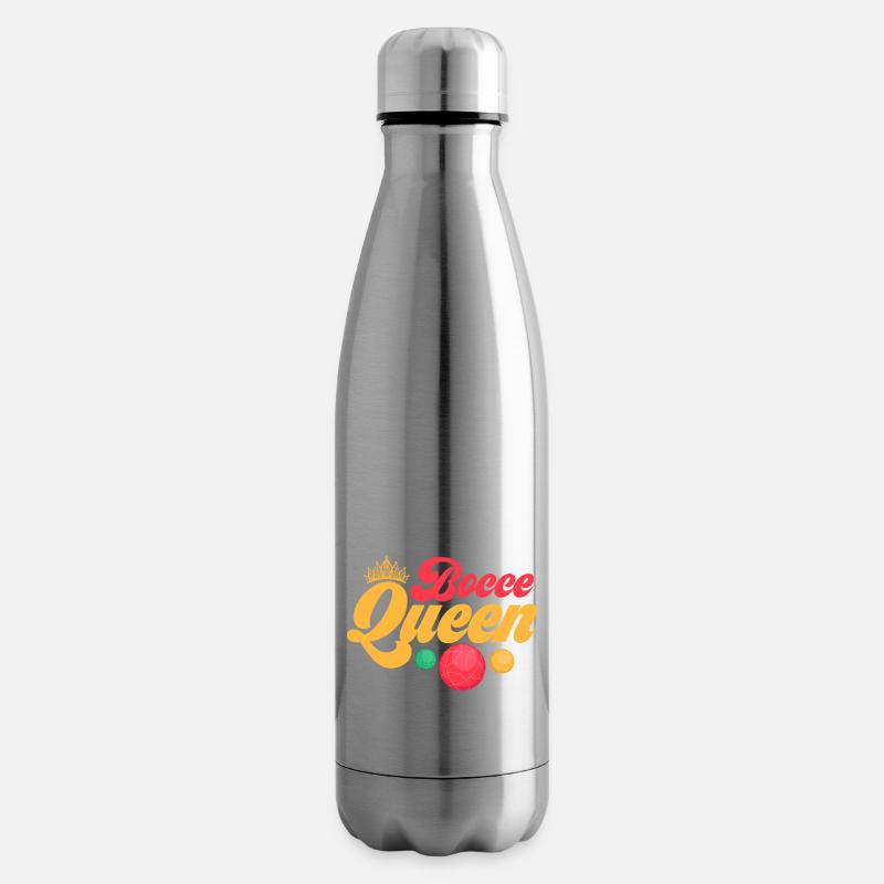 Équipe de joueurs de pétanque Pétanque - Bouteille isotherme - argent clair