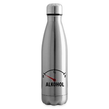 Alkohol Tacho - nüchtern - Isolierflasche - Lightsilver - Rechts