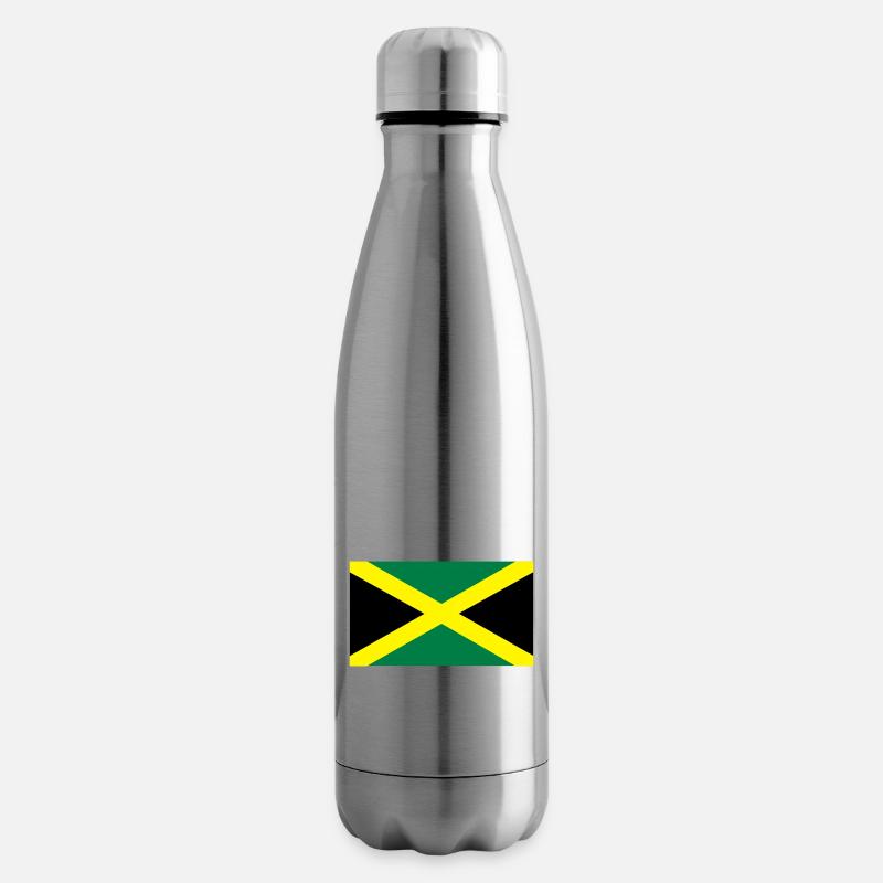 Jamaïque - Bouteille isotherme - argent clair