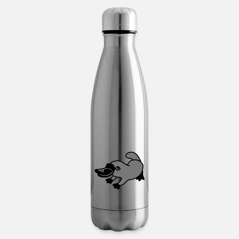 Schnabeltier - Isolierflasche - Lightsilver