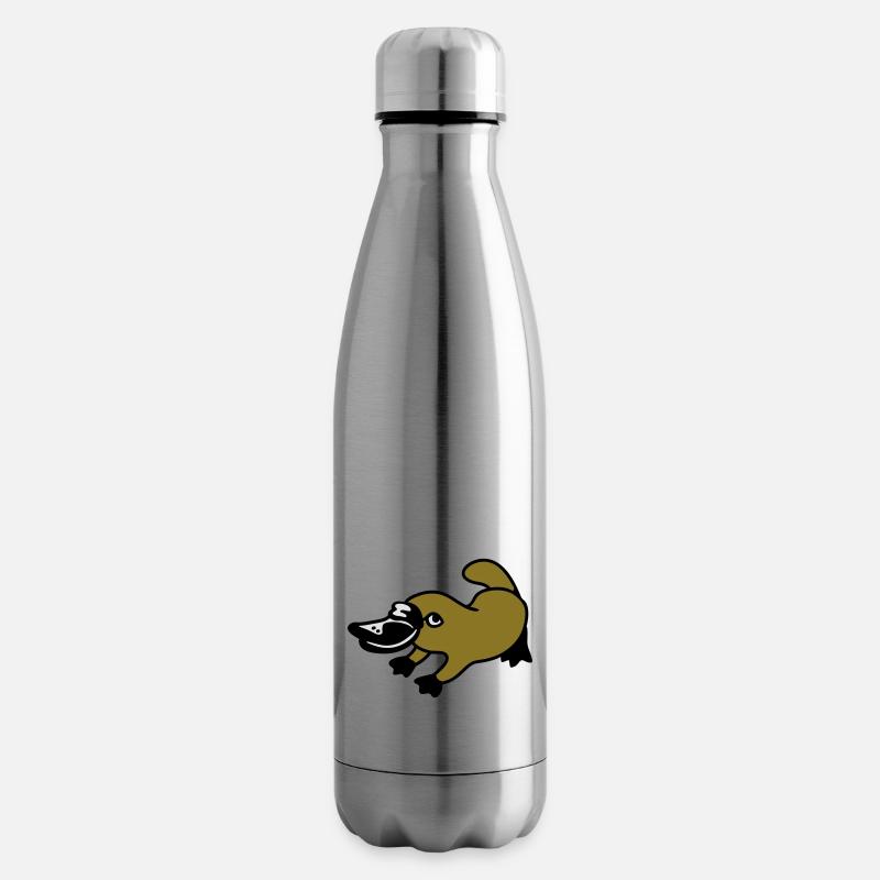 Schnabeltier 3 - Isolierflasche - Lightsilver