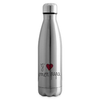 Ich liebe meinen Vater - Isolierflasche - Lightsilver - Rechts