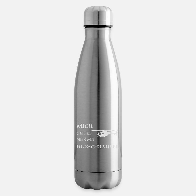 Nur mit Hubschrauber - Isolierflasche - Lightsilver