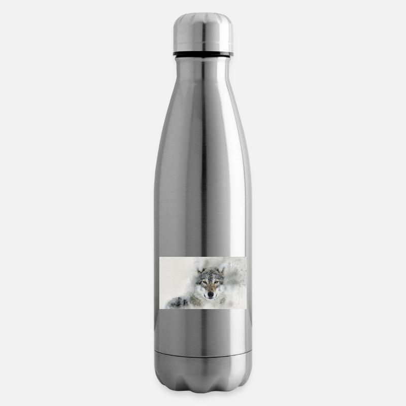 Wolf - Isolierflasche - Lightsilver