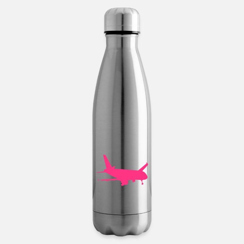 A320-Landung - Isolierflasche - Lightsilver