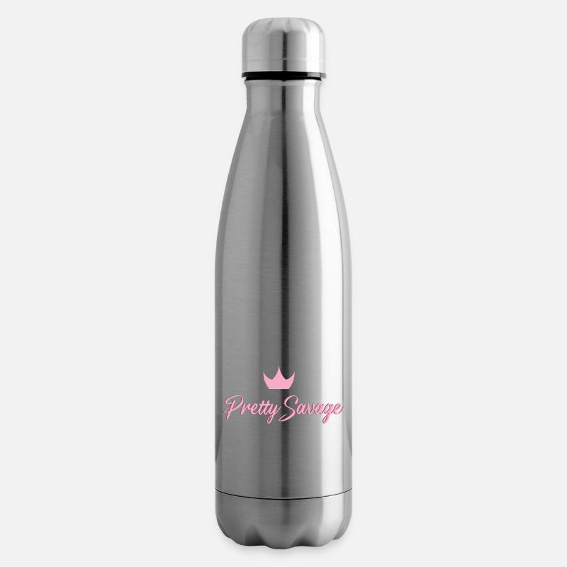 Ziemlich wild - Isolierflasche - Lightsilver