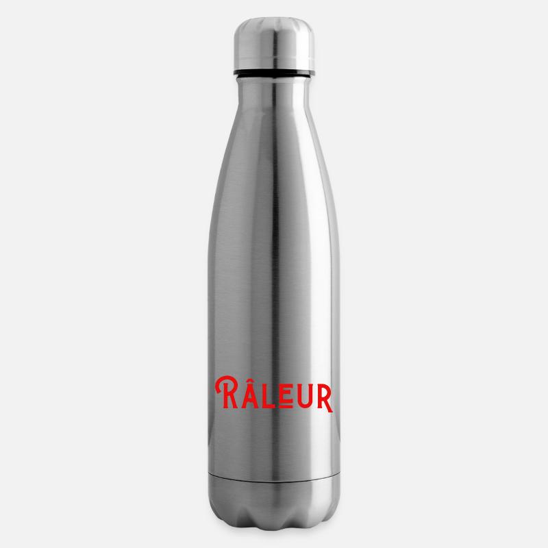 Râleur du bled - Bouteille isotherme - argent clair