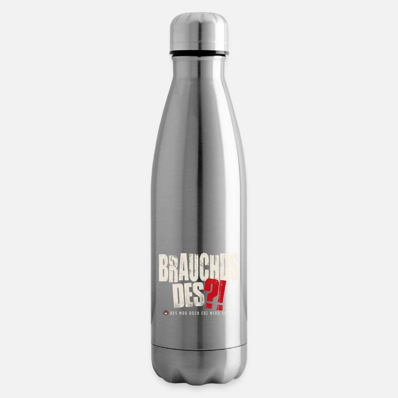 Brauchds des?! - Isolierflasche - Lightsilver
