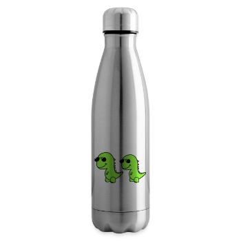 cool dinos - Isolierflasche - Lightsilver - Rechts