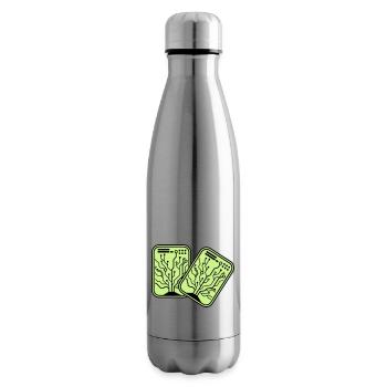 Micro Chip 2 - Insulated Water Bottle - silver - Right