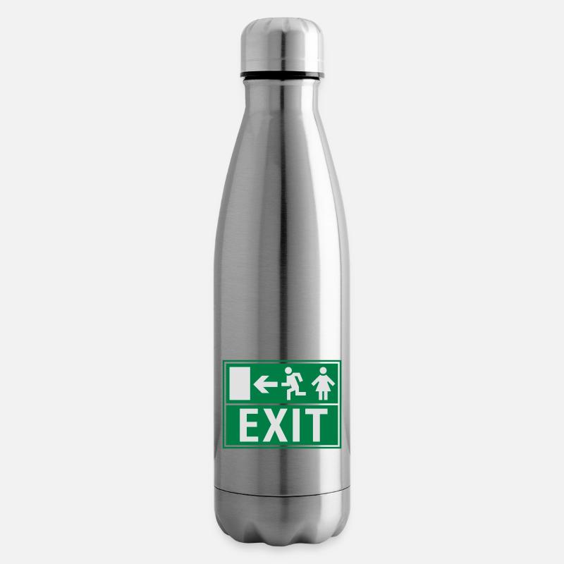 EXIT (NOTAUSGANG) - Isolierflasche - Lightsilver