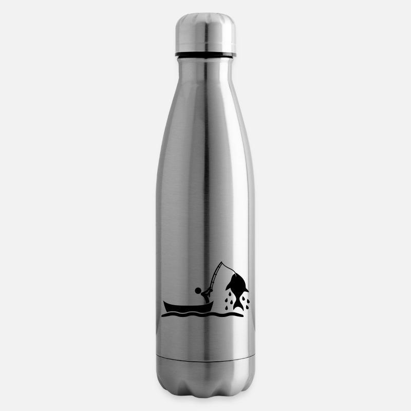 Fishing - Bouteille isotherme - argent clair