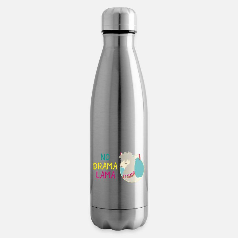 No Drama Lama - Isolierflasche - Lightsilver