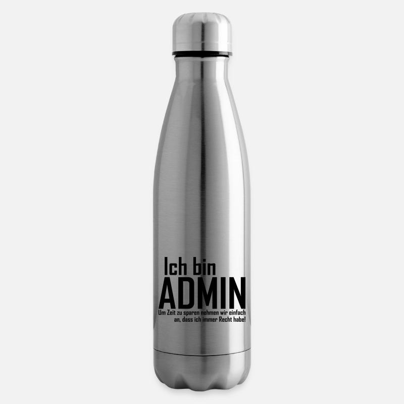 admin - Isolierflasche - Lightsilver