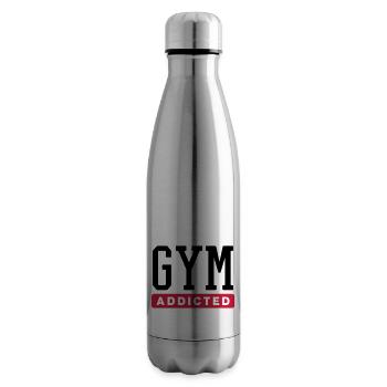 GYM ADDICT - Isolierflasche - Lightsilver - Rechts