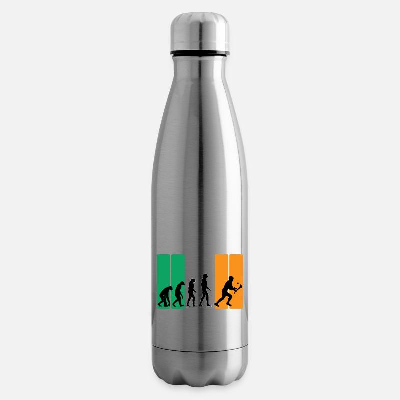 Die Evolution von Hurling - Isolierflasche - Lightsilver